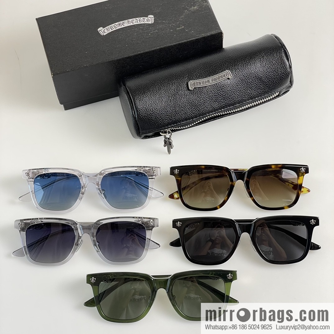 CHROME HEART three-dimensional LOGO unisex sunglasses