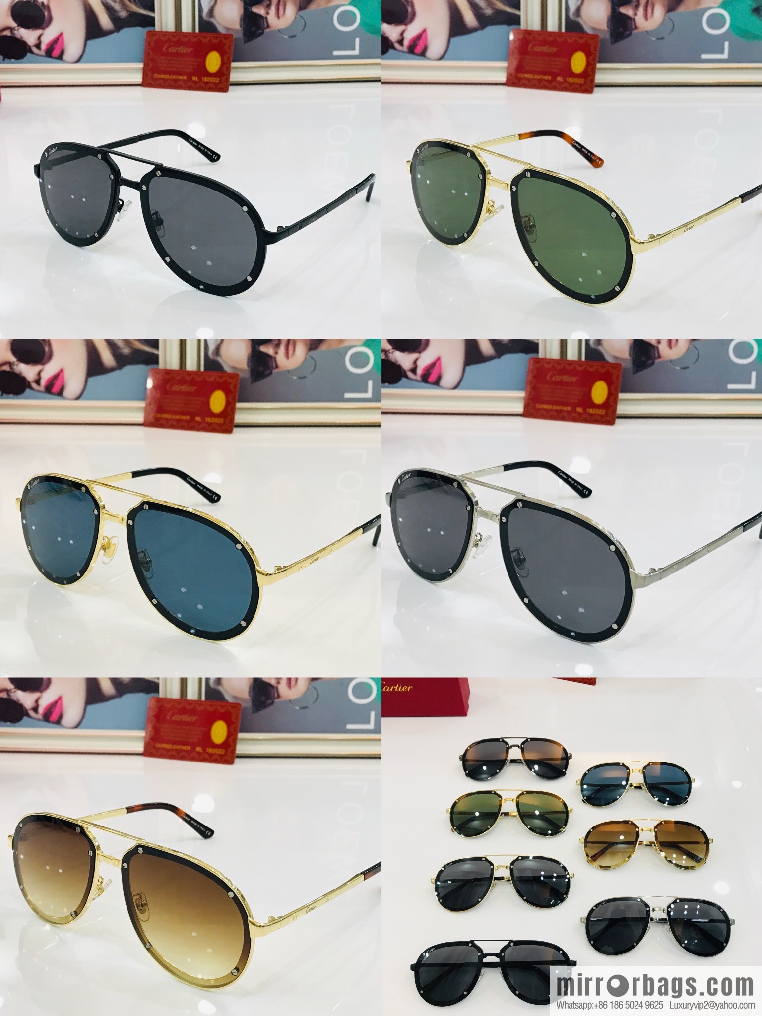 Cartier Cartier Classic Unisex Sunglasses