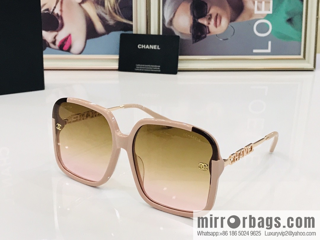 Chanel square women's sunglasses