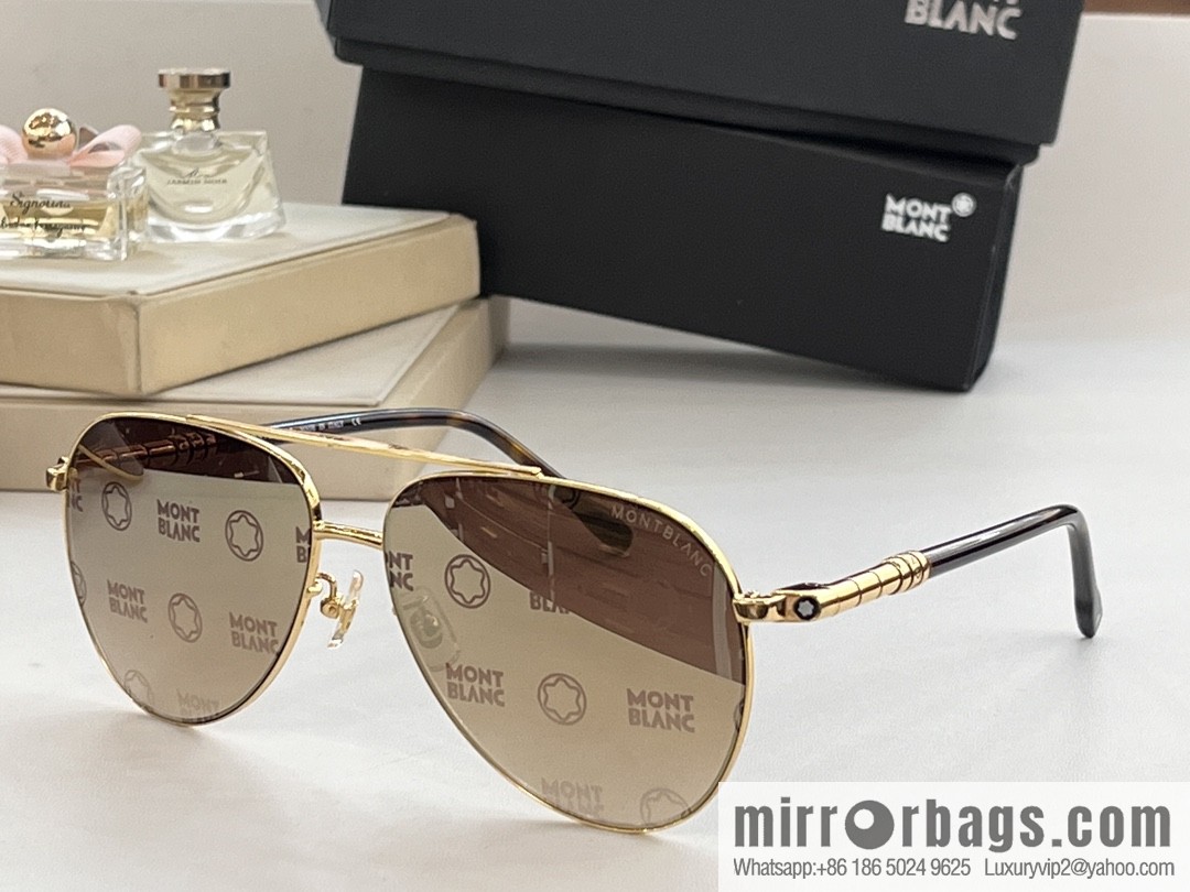 MONTBLANC Montblanc toad frame unisex sunglasses