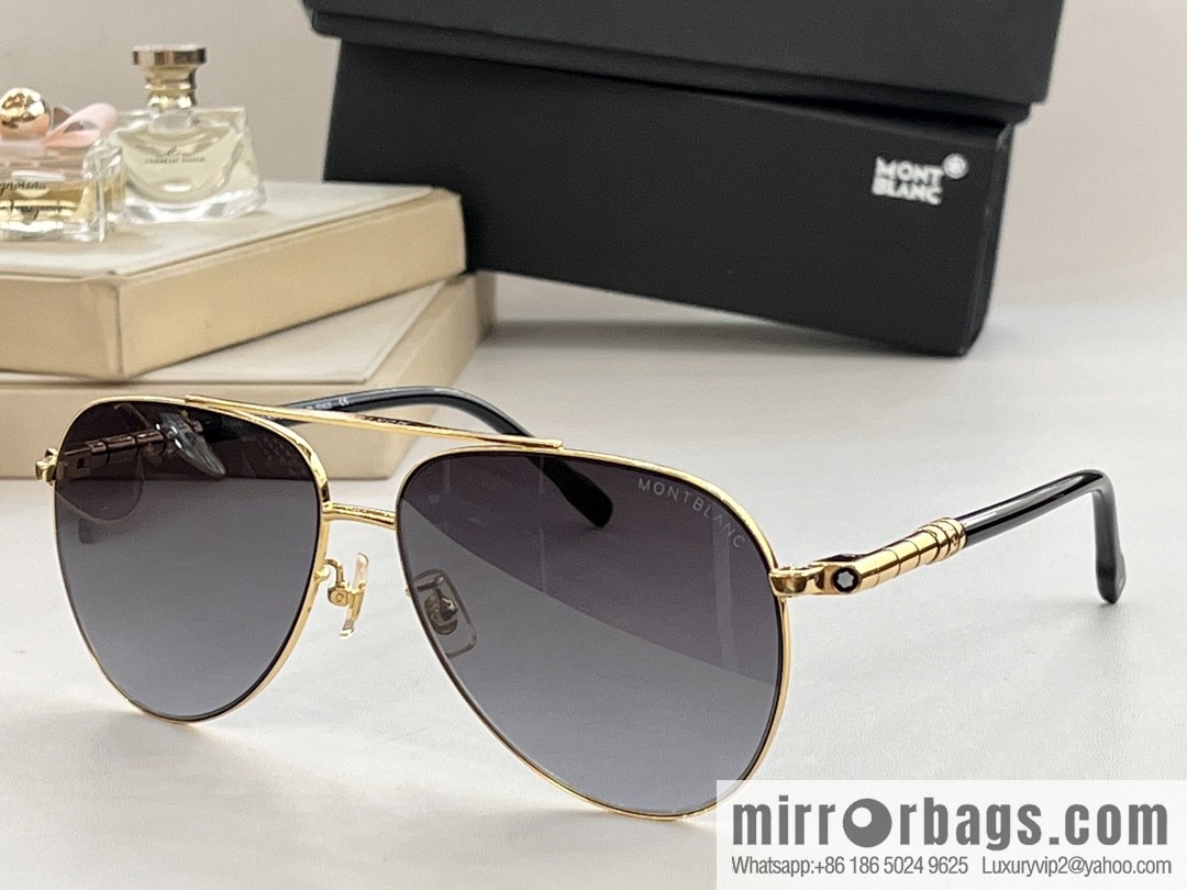 MONTBLANC Montblanc toad frame unisex sunglasses