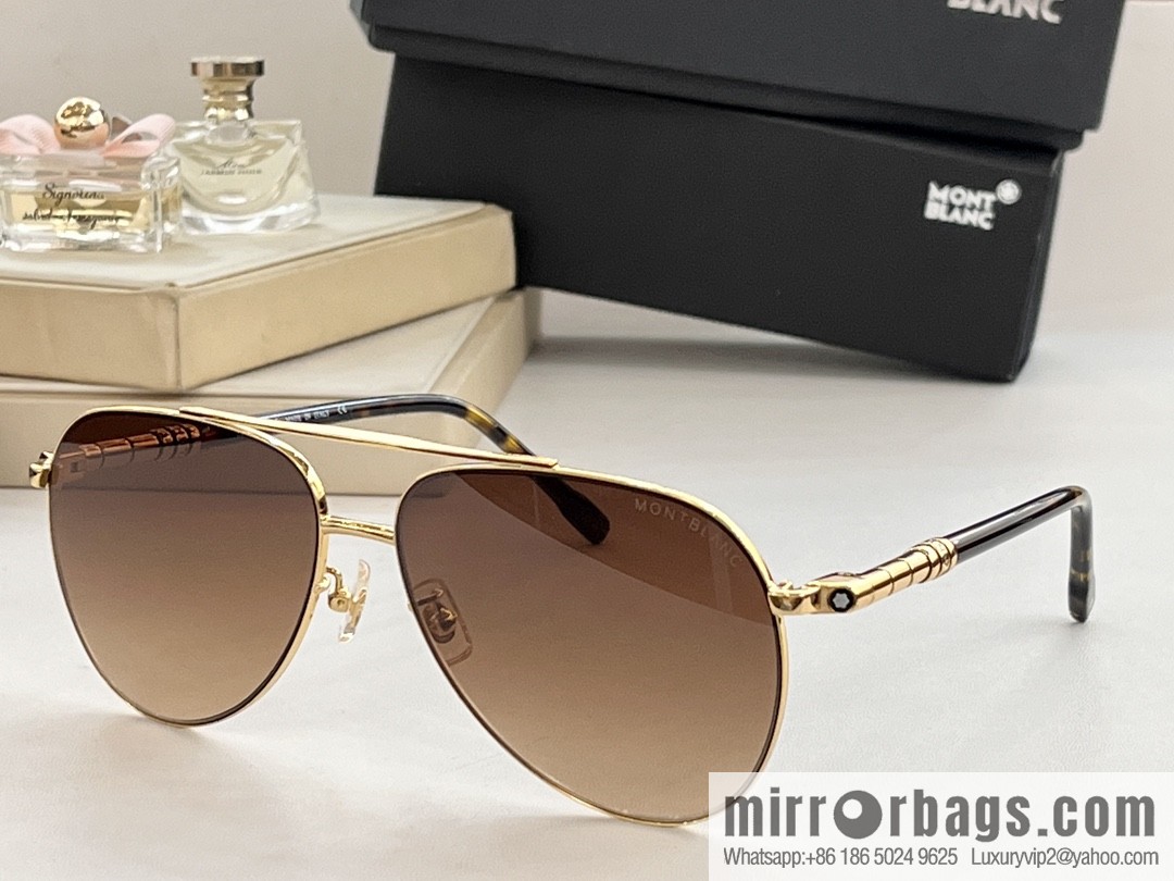 MONTBLANC Montblanc toad frame unisex sunglasses
