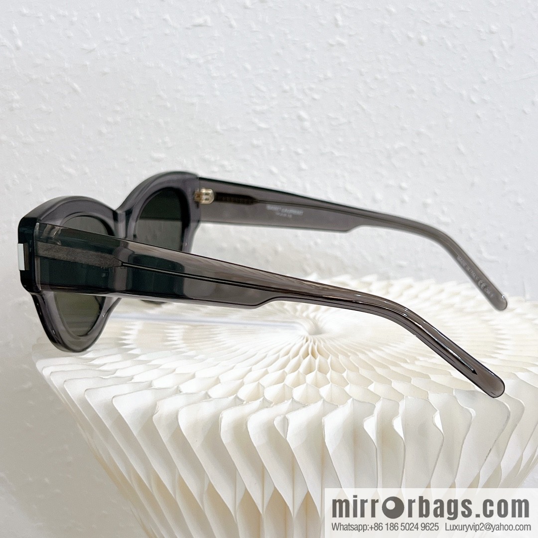 SAINT LAURENT Women's cat eye sunglasses