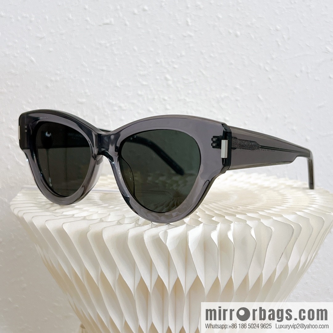 SAINT LAURENT Women's cat eye sunglasses