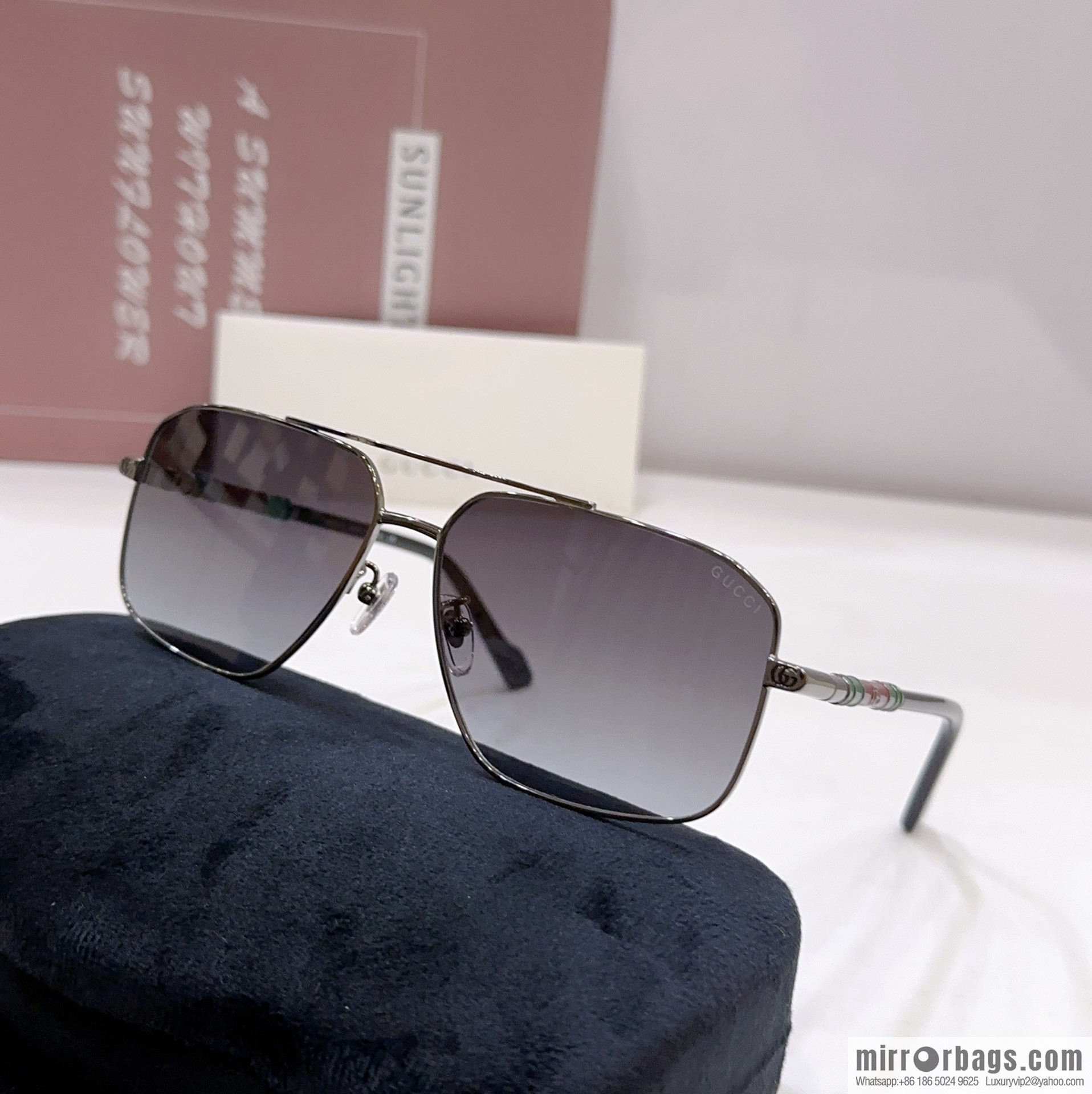 GUCCI Gucci square unisex sunglasses