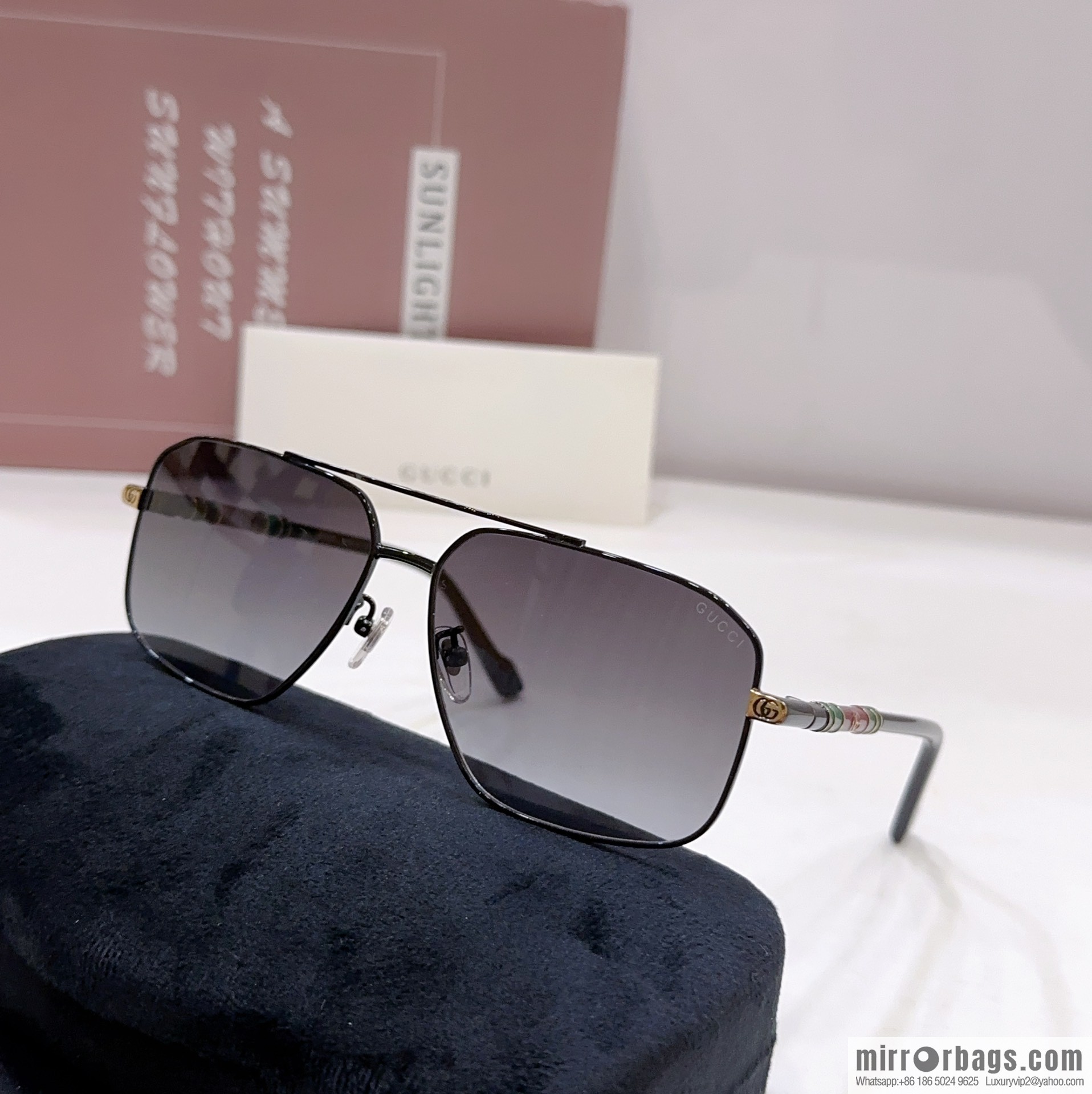 GUCCI Gucci square unisex sunglasses
