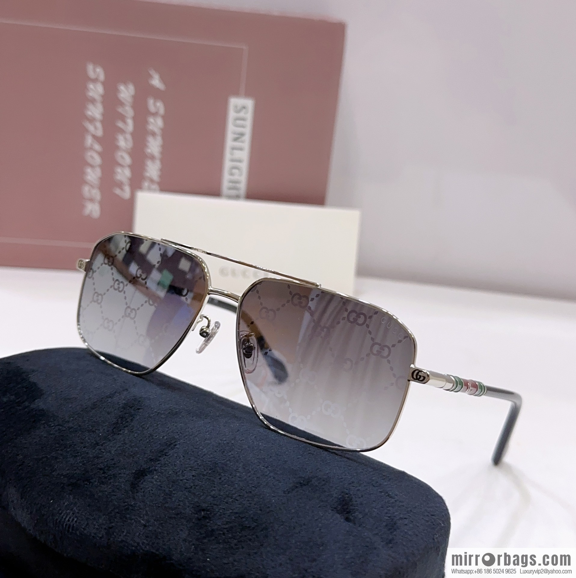 GUCCI Gucci square unisex sunglasses