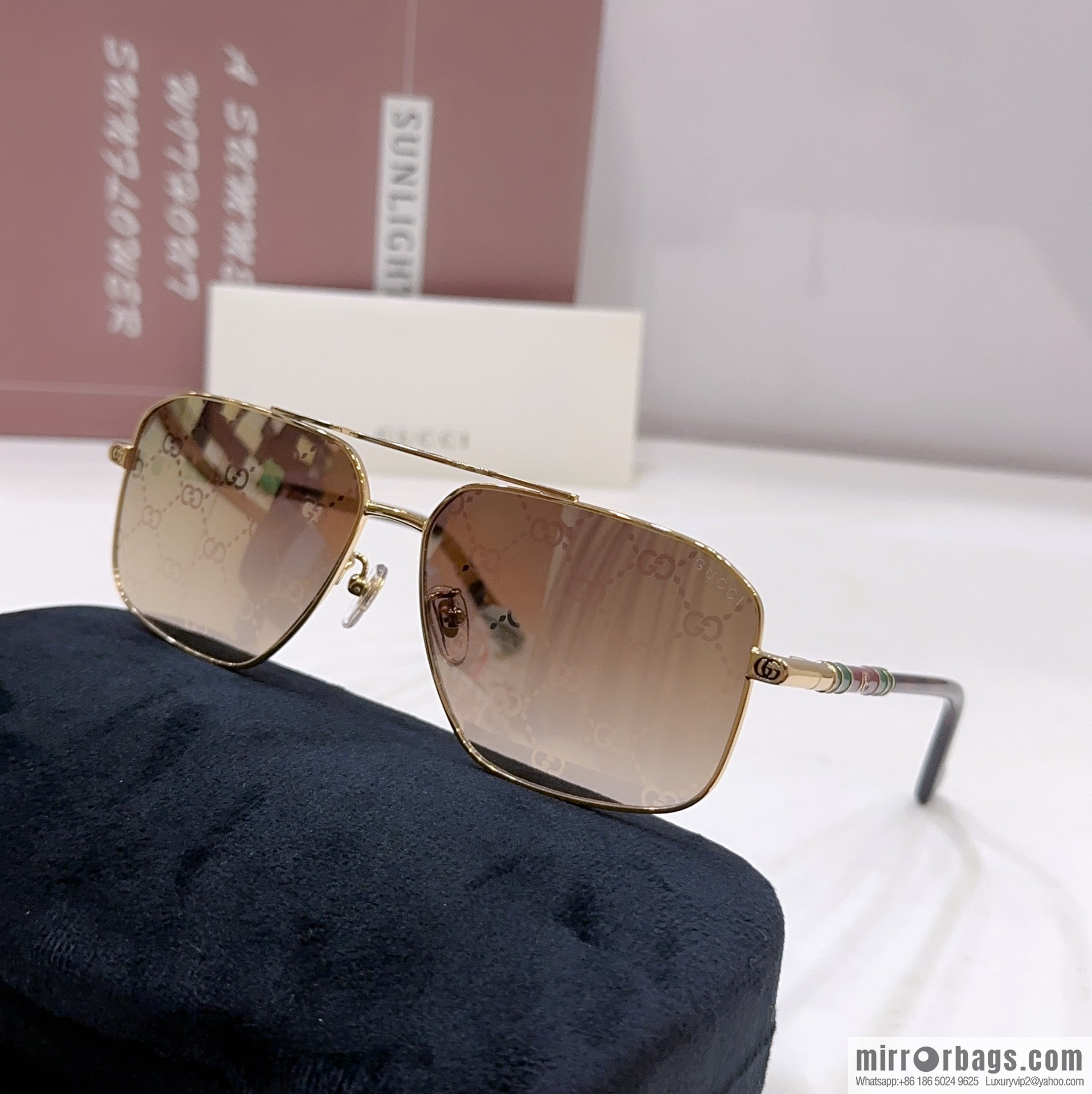 GUCCI Gucci square unisex sunglasses