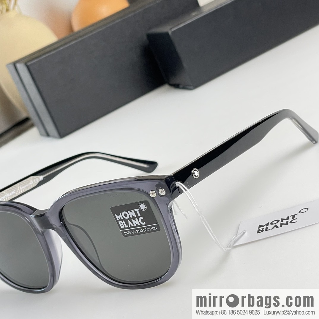 MONTBLANC Montblanc Men's Square Sunglasses