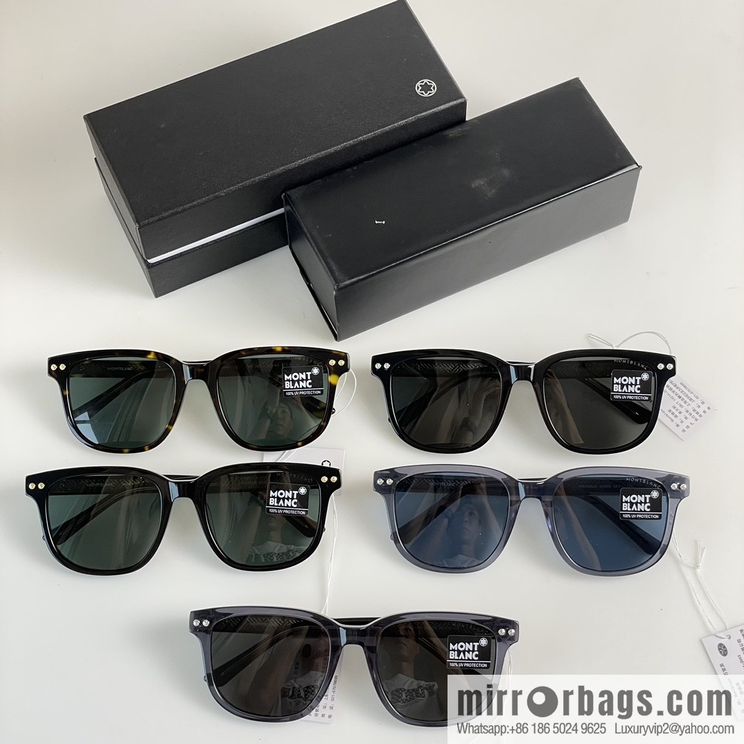 MONTBLANC Montblanc Men's Square Sunglasses