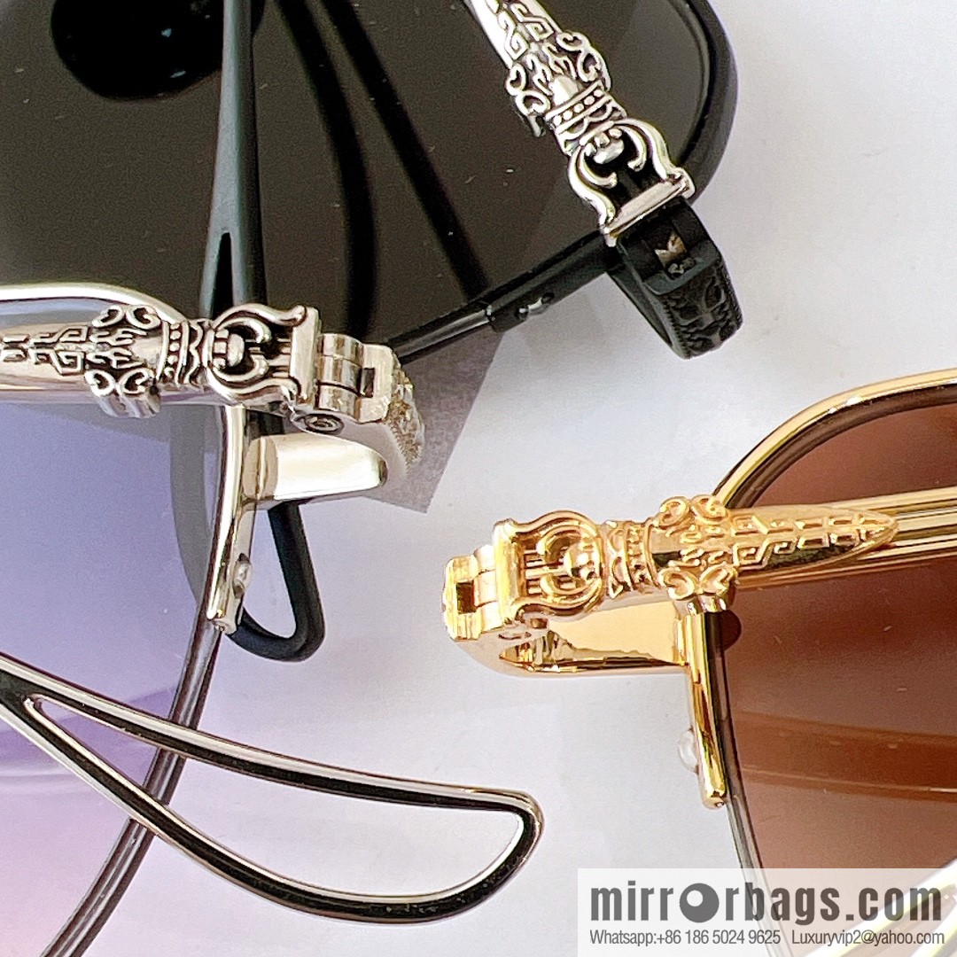 CHROME HEART pure titanium sunglasses