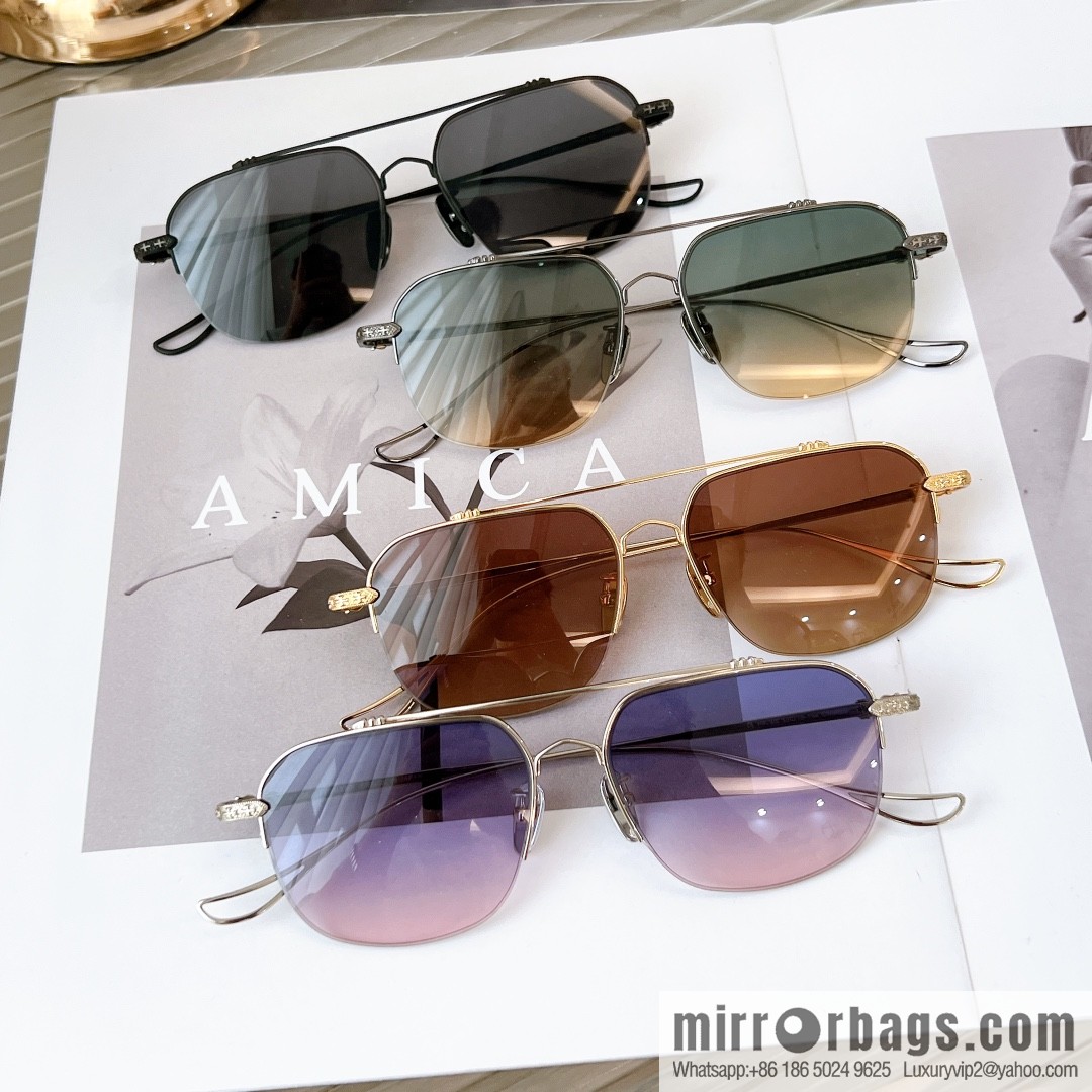 CHROME HEART pure titanium sunglasses