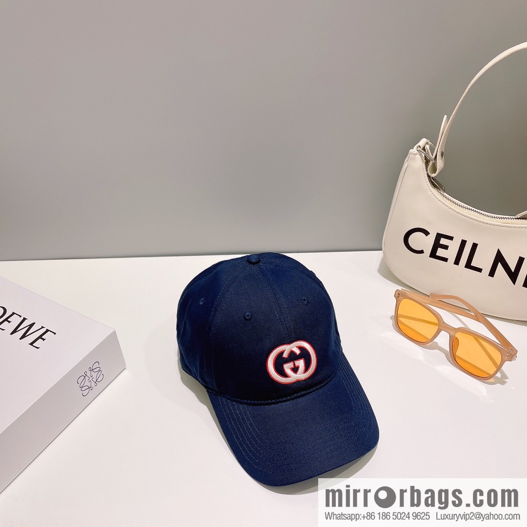 GUCCI Gucci unisex embroidered baseball cap