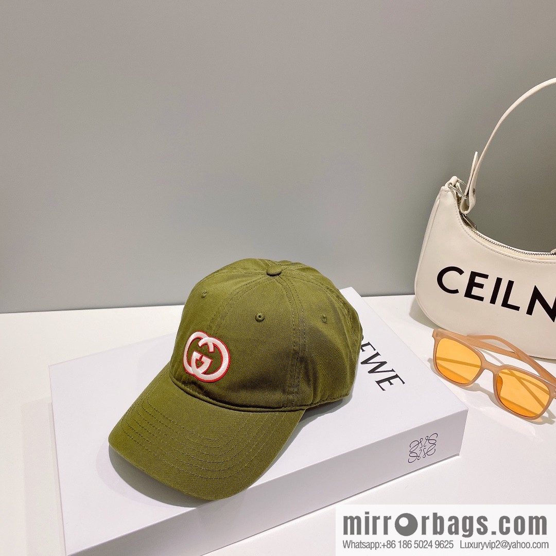 GUCCI Gucci unisex embroidered baseball cap