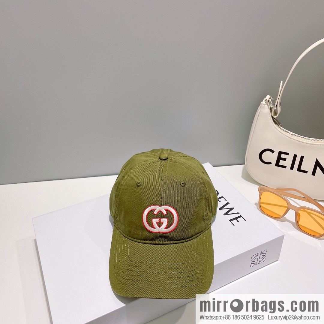 GUCCI Gucci unisex embroidered baseball cap