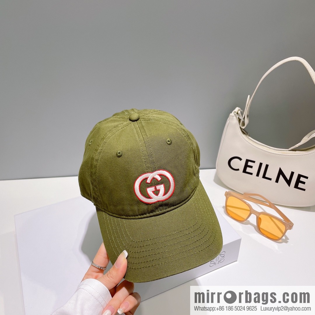 GUCCI Gucci unisex embroidered baseball cap