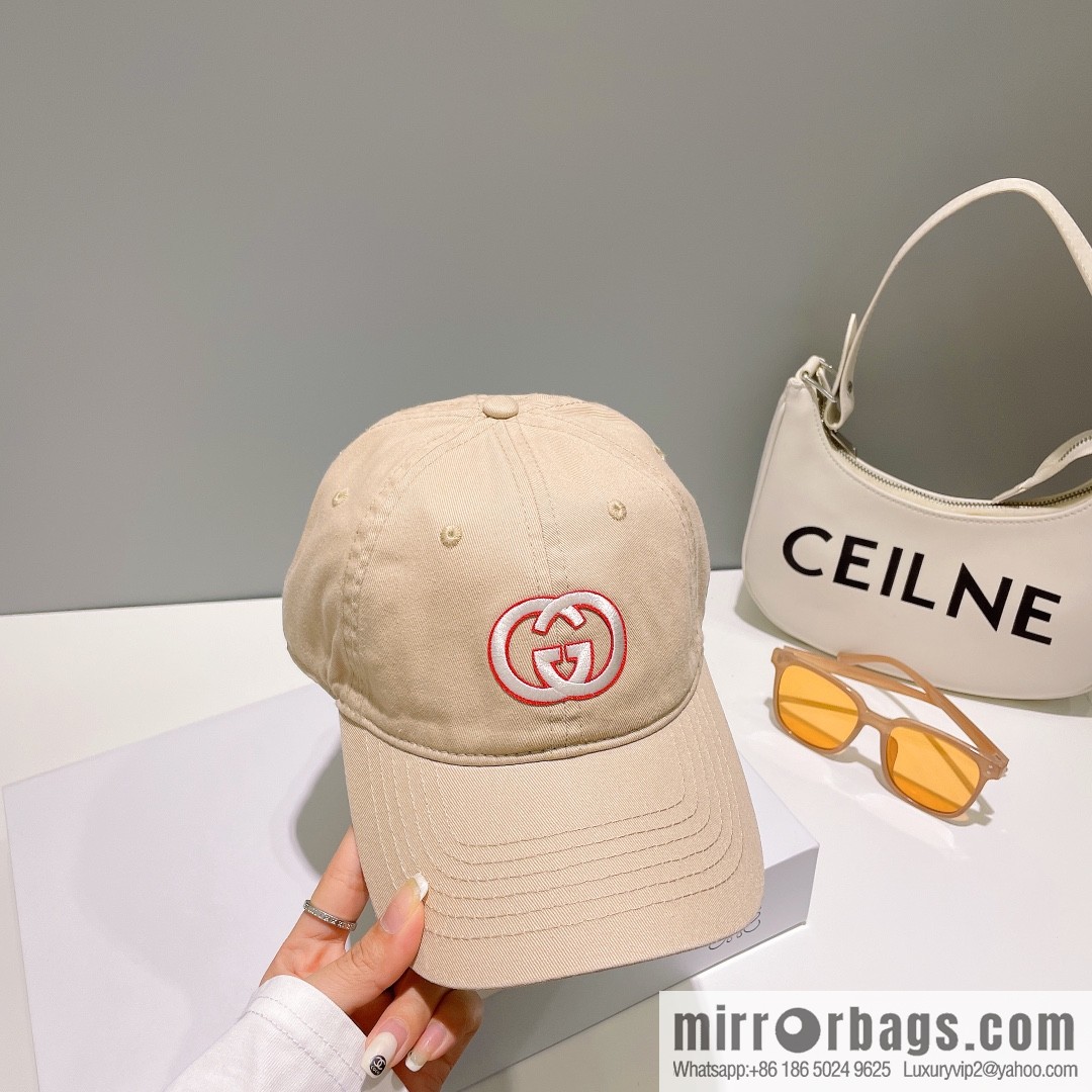 GUCCI Gucci unisex embroidered baseball cap