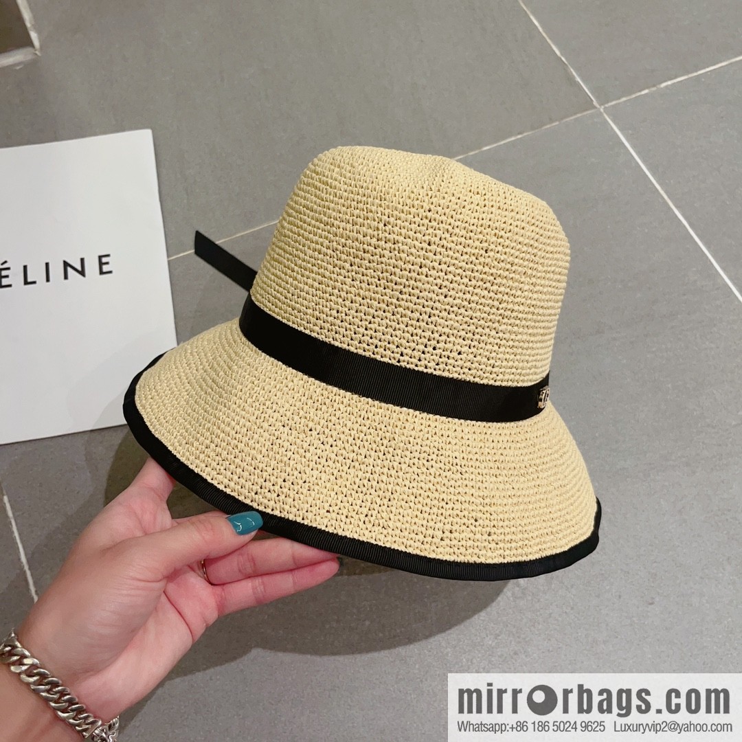 Dior Dior's new Lafite straw hat in summer