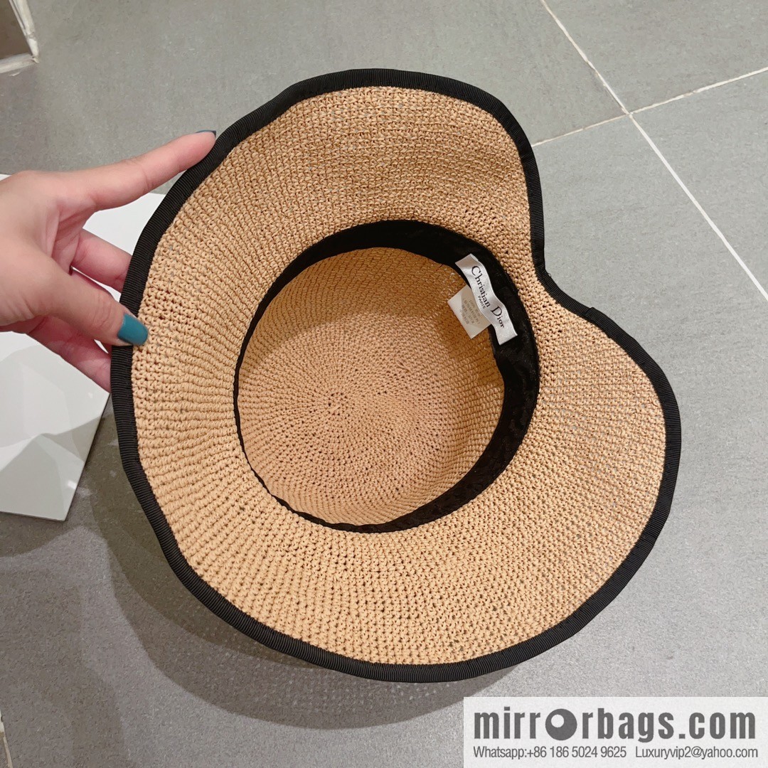 Dior Dior's new Lafite straw hat in summer