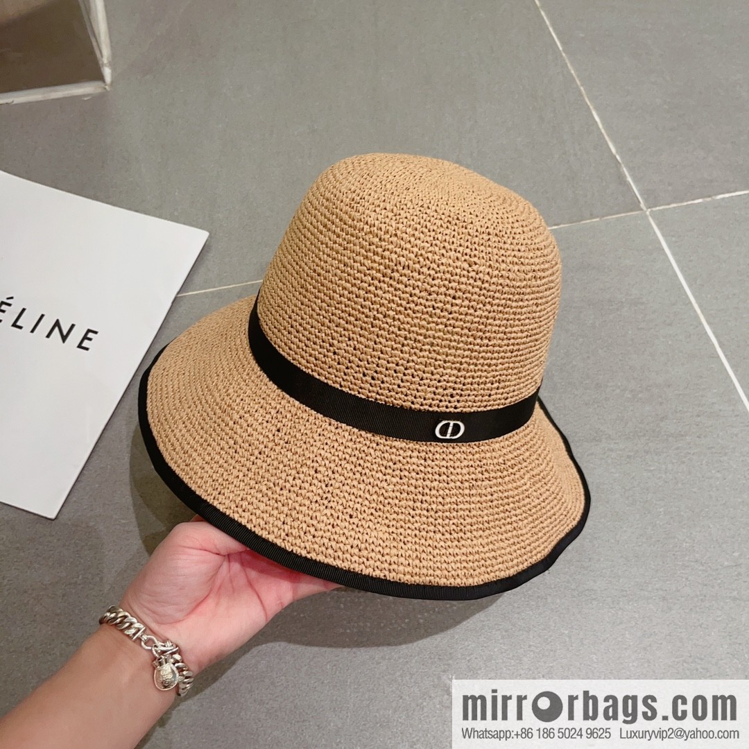 Dior Dior's new Lafite straw hat in summer