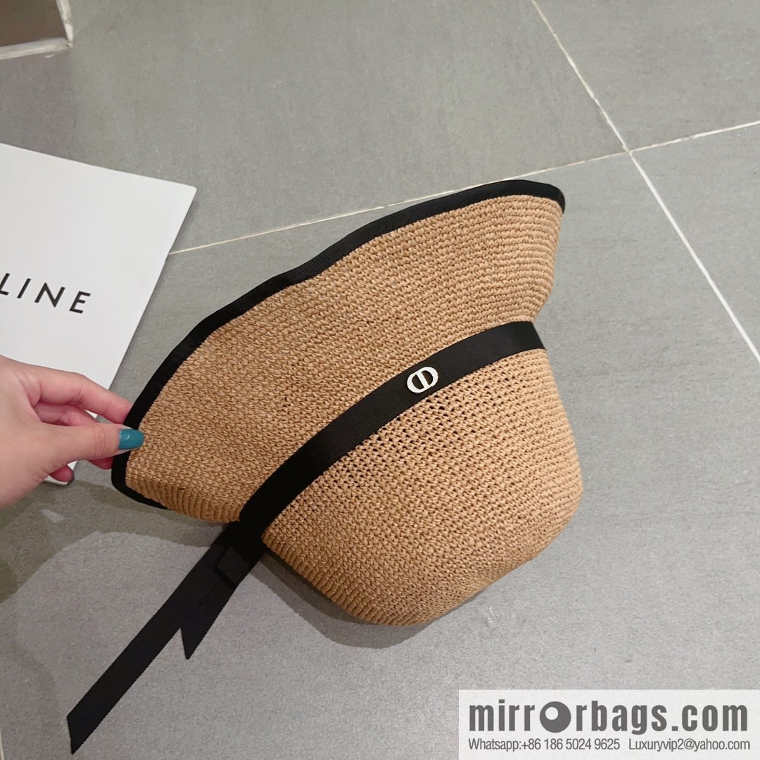 Dior Dior's new Lafite straw hat in summer