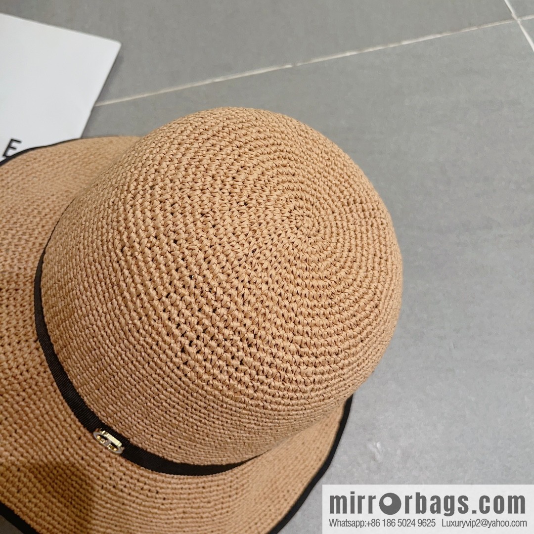 Dior Dior's new Lafite straw hat in summer