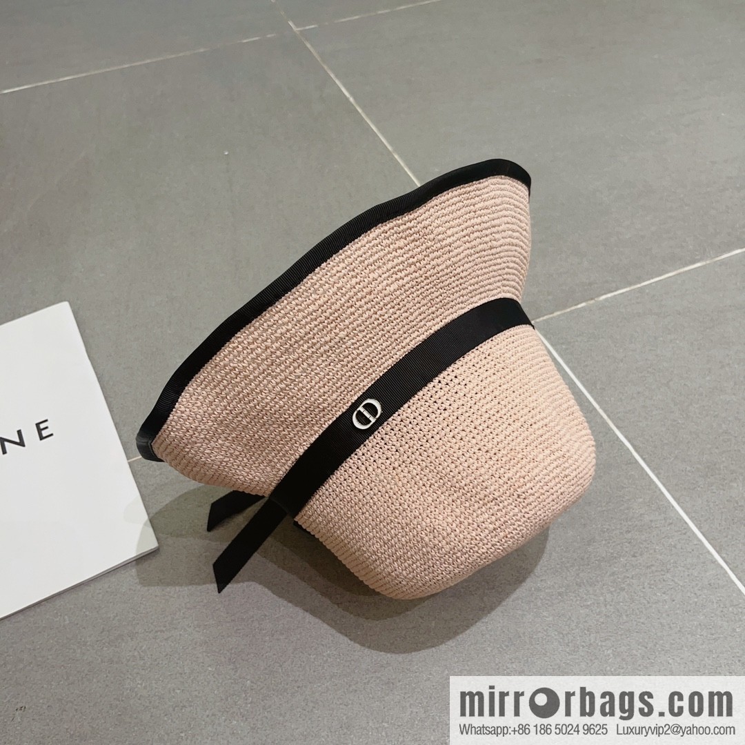 Dior Dior's new Lafite straw hat in summer