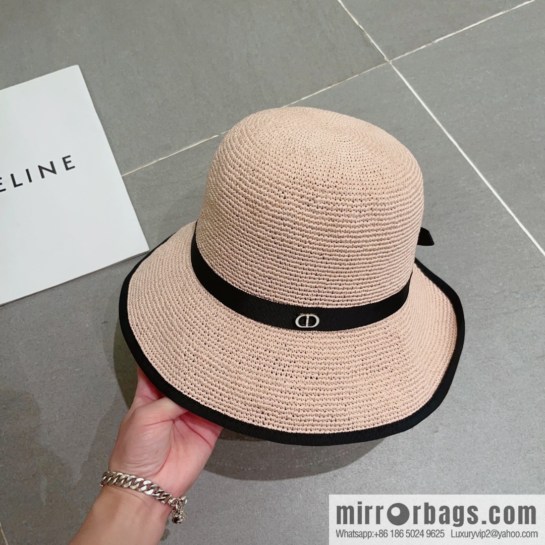Dior Dior's new Lafite straw hat in summer
