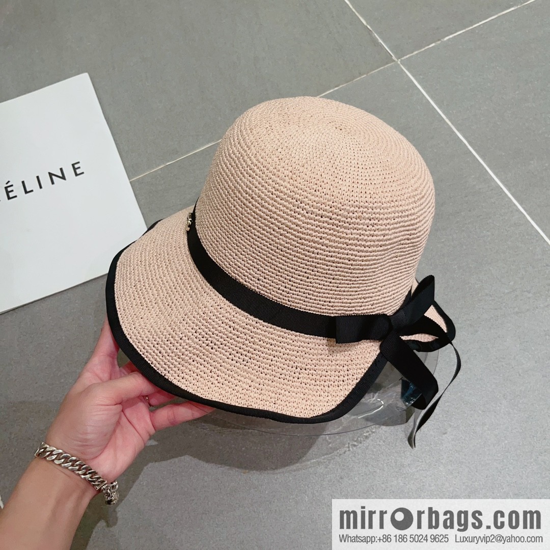 Dior Dior's new Lafite straw hat in summer