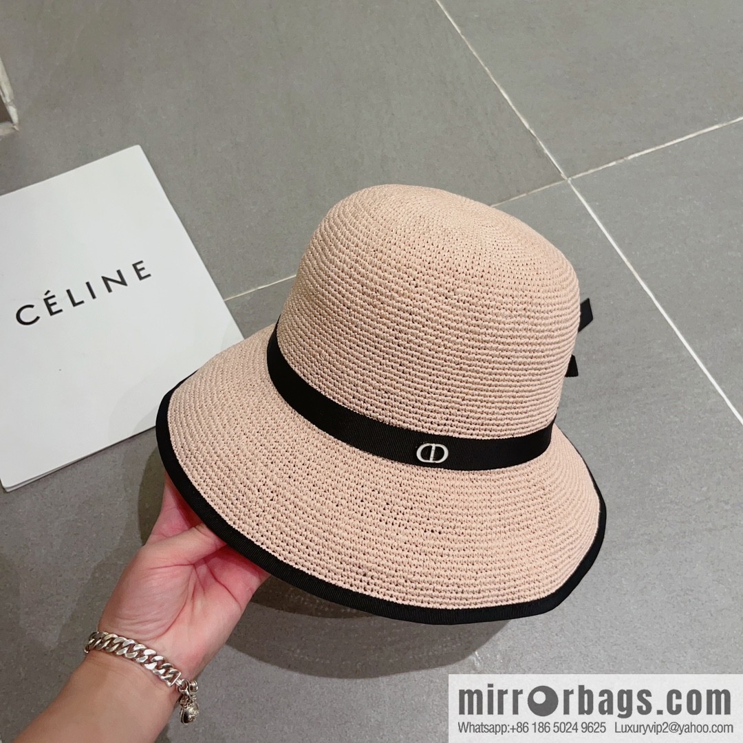 Dior Dior's new Lafite straw hat in summer