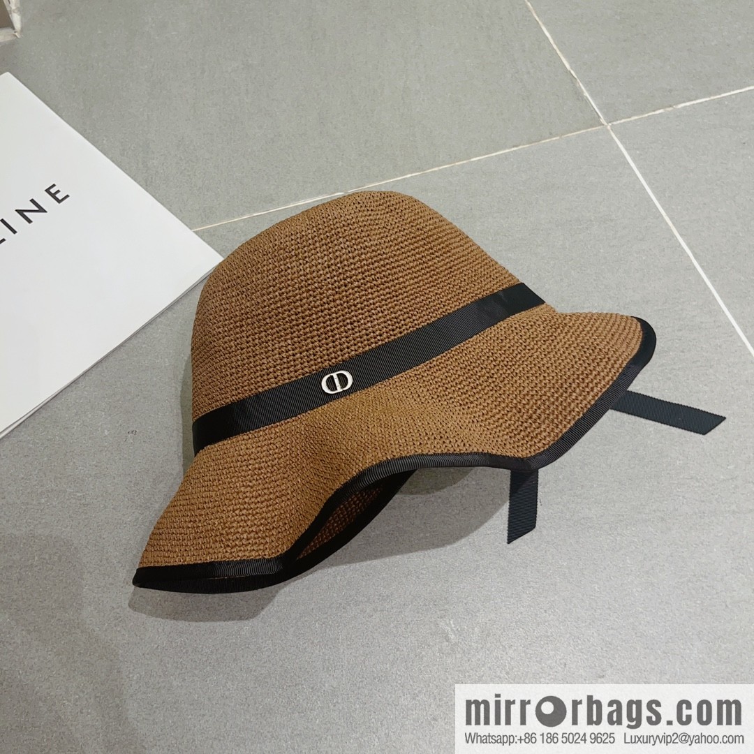 Dior Dior's new Lafite straw hat in summer