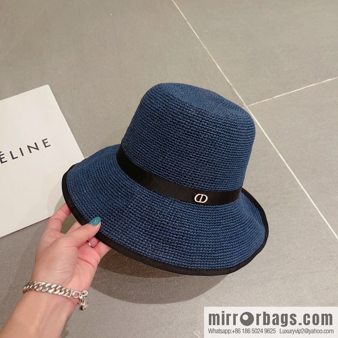 Dior Dior's new Lafite straw hat in summer