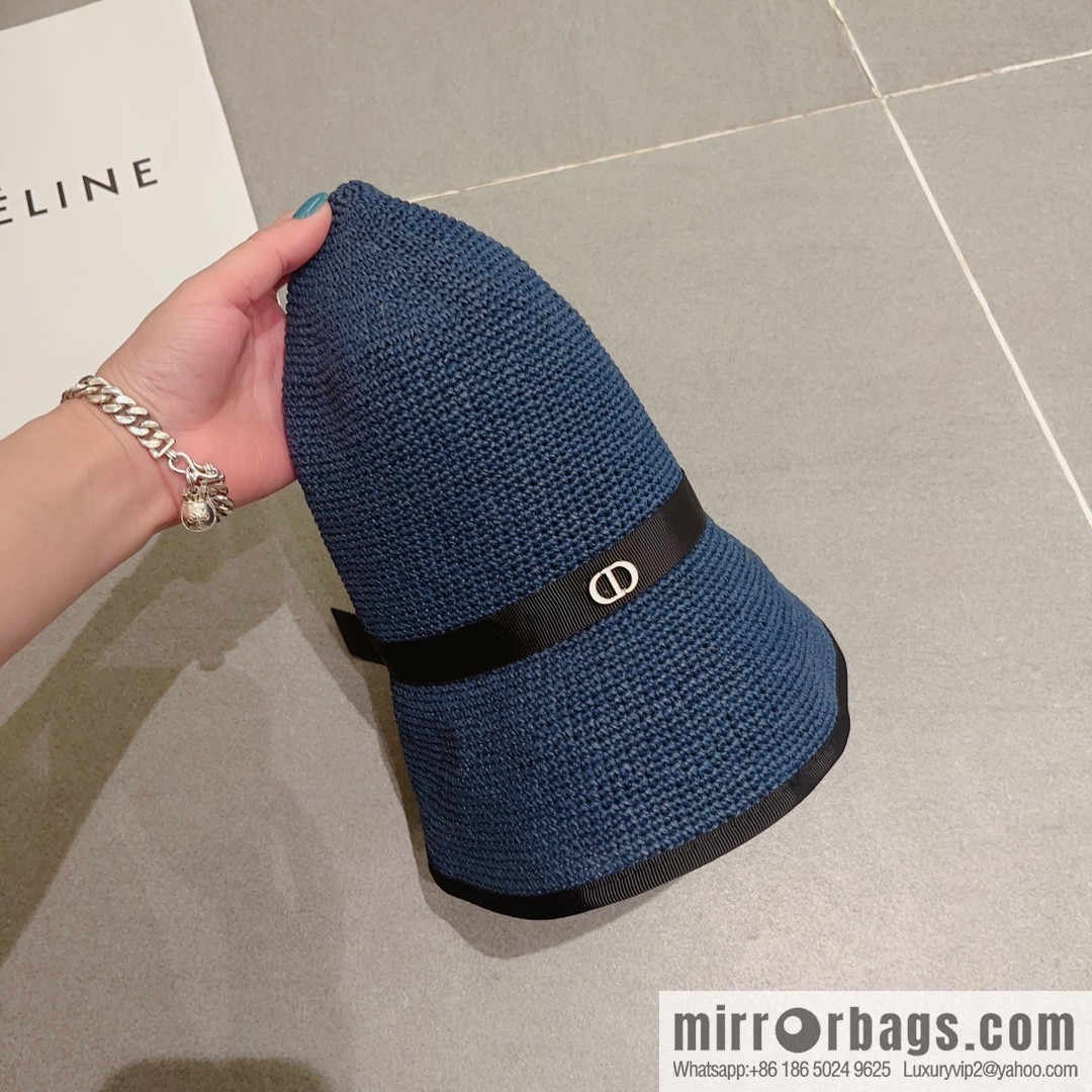 Dior Dior's new Lafite straw hat in summer
