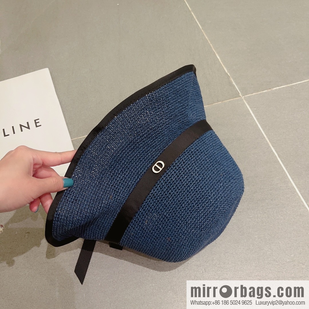 Dior Dior's new Lafite straw hat in summer