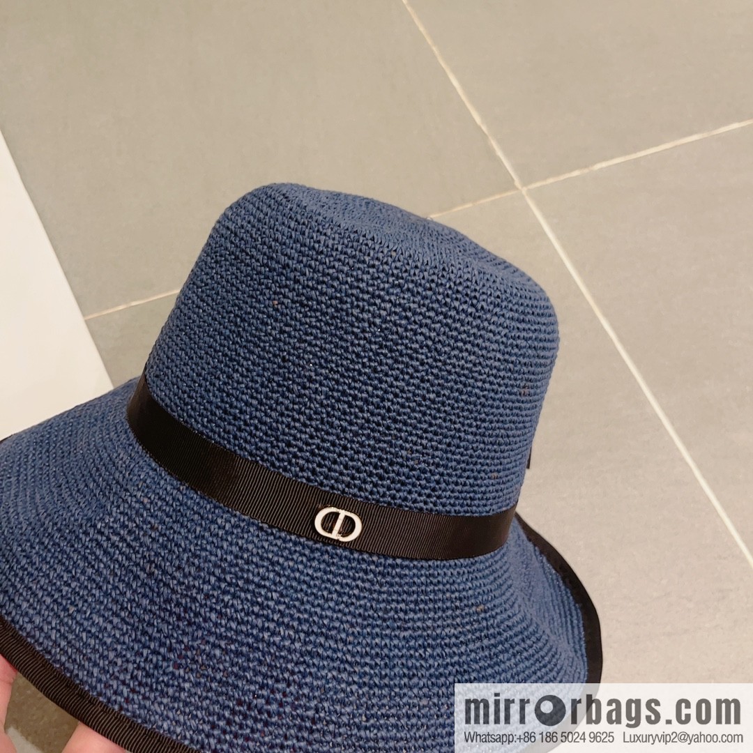 Dior Dior's new Lafite straw hat in summer