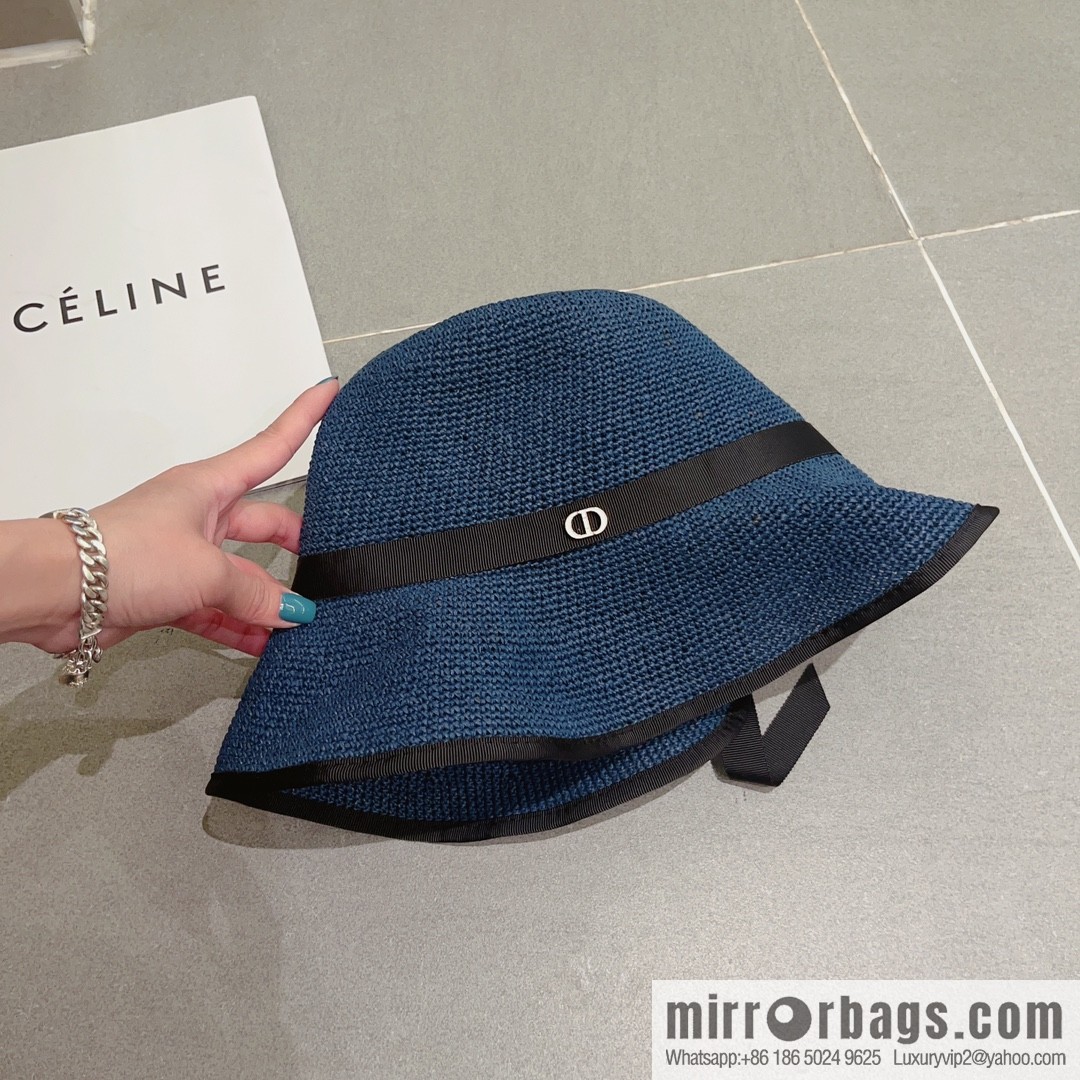 Dior Dior's new Lafite straw hat in summer