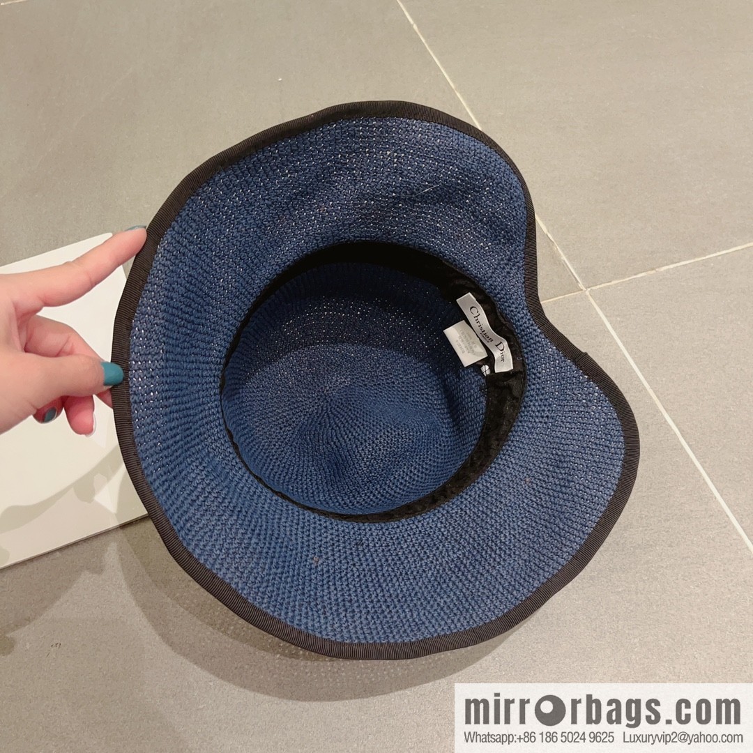 Dior Dior's new Lafite straw hat in summer