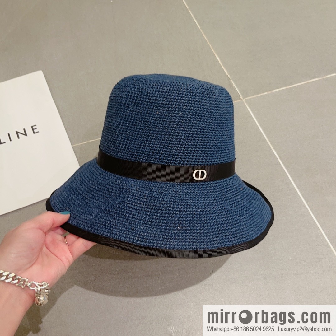 Dior Dior's new Lafite straw hat in summer