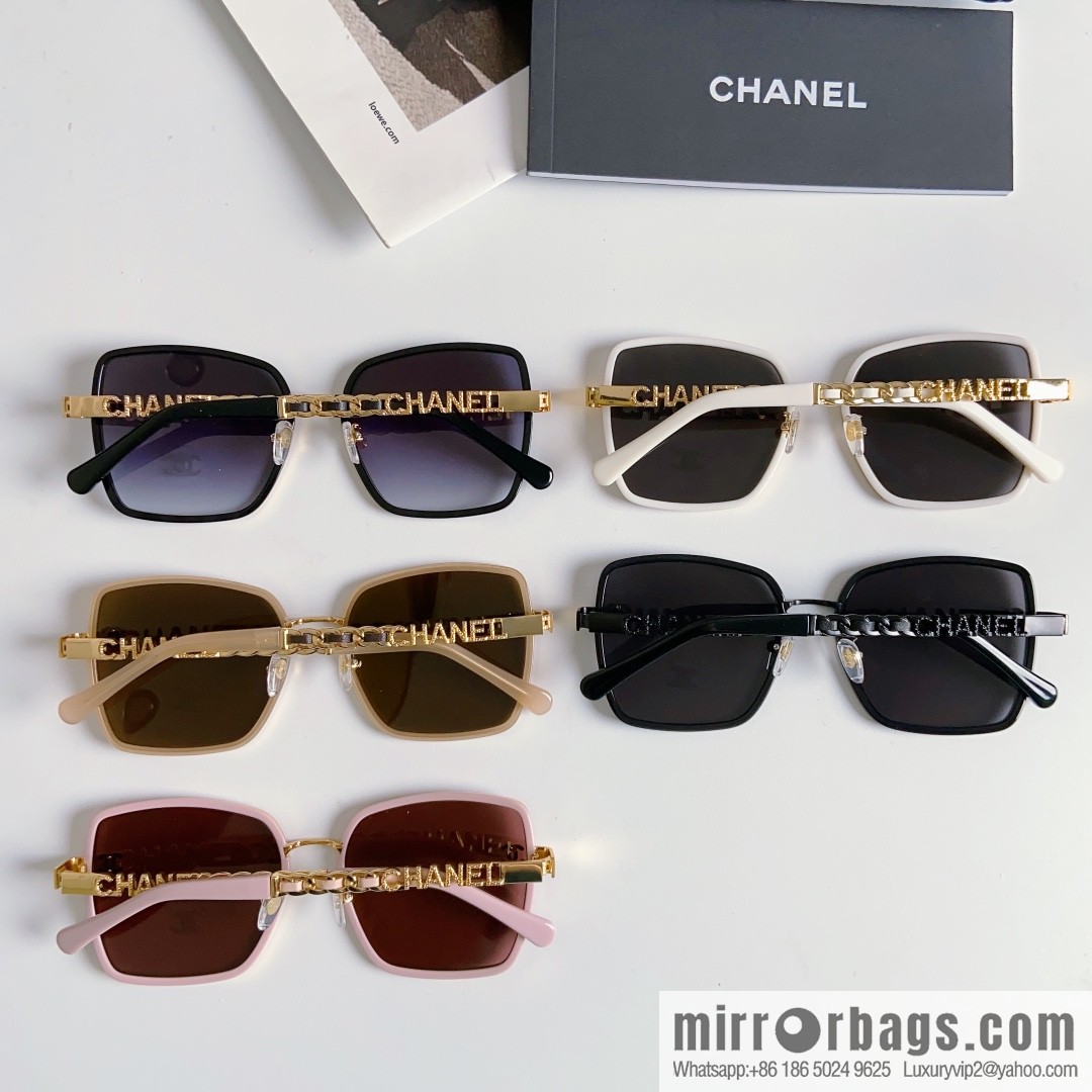 Chanel square women's sunglasses