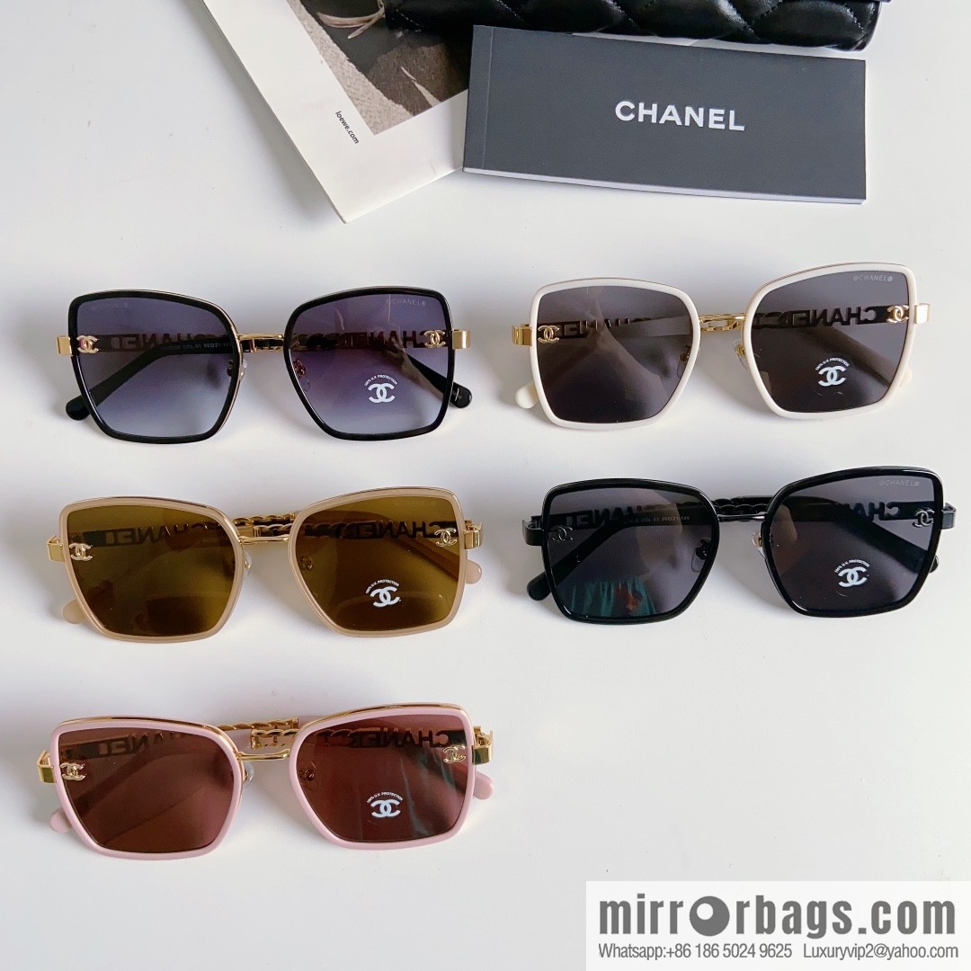 Chanel square women's sunglasses