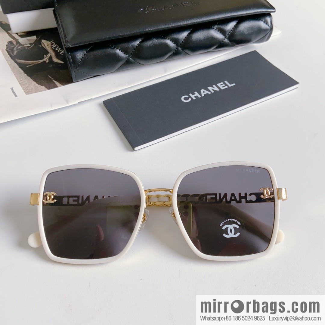Chanel square women's sunglasses