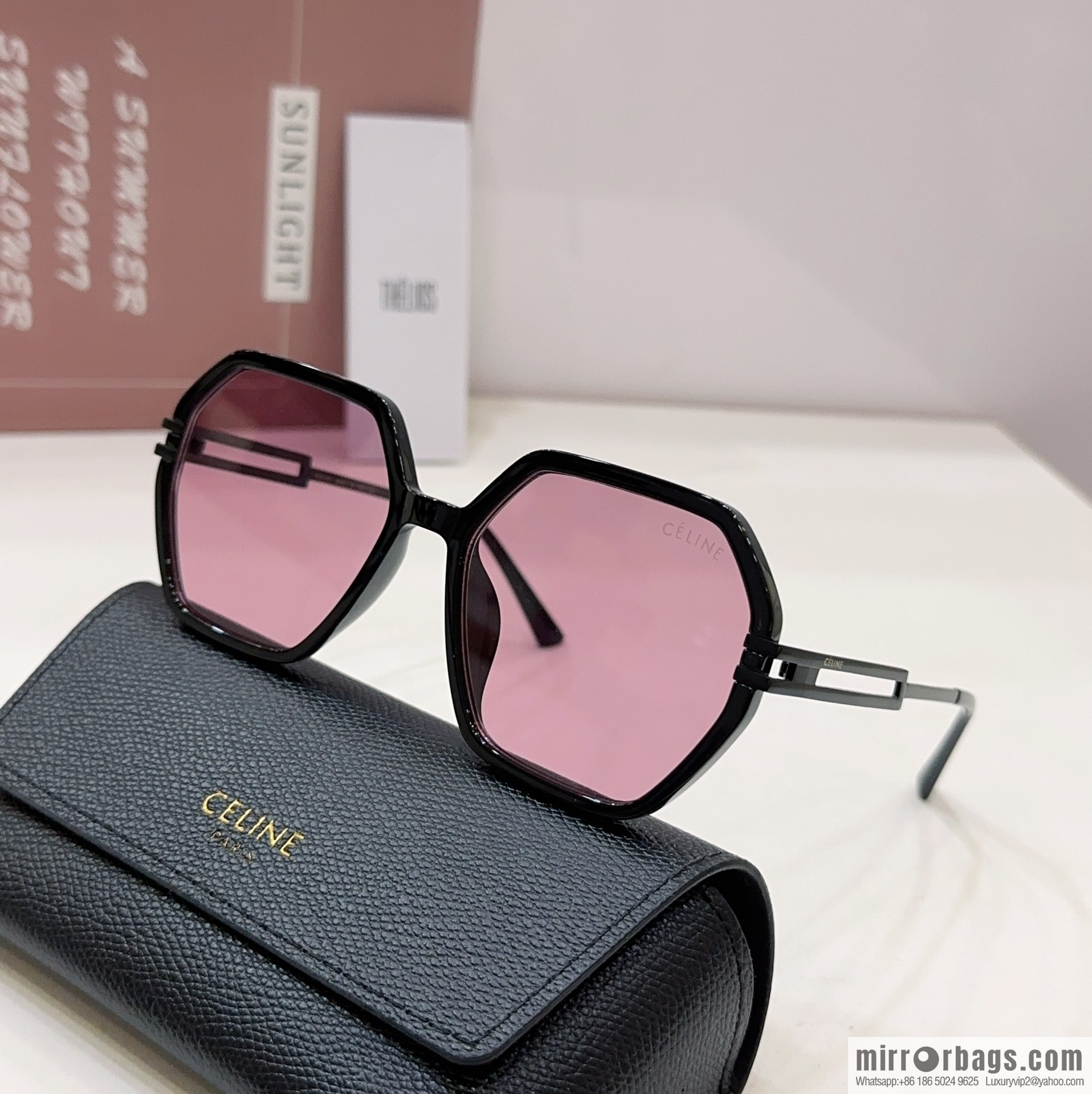CEELINE Women's Box Sunglasses
