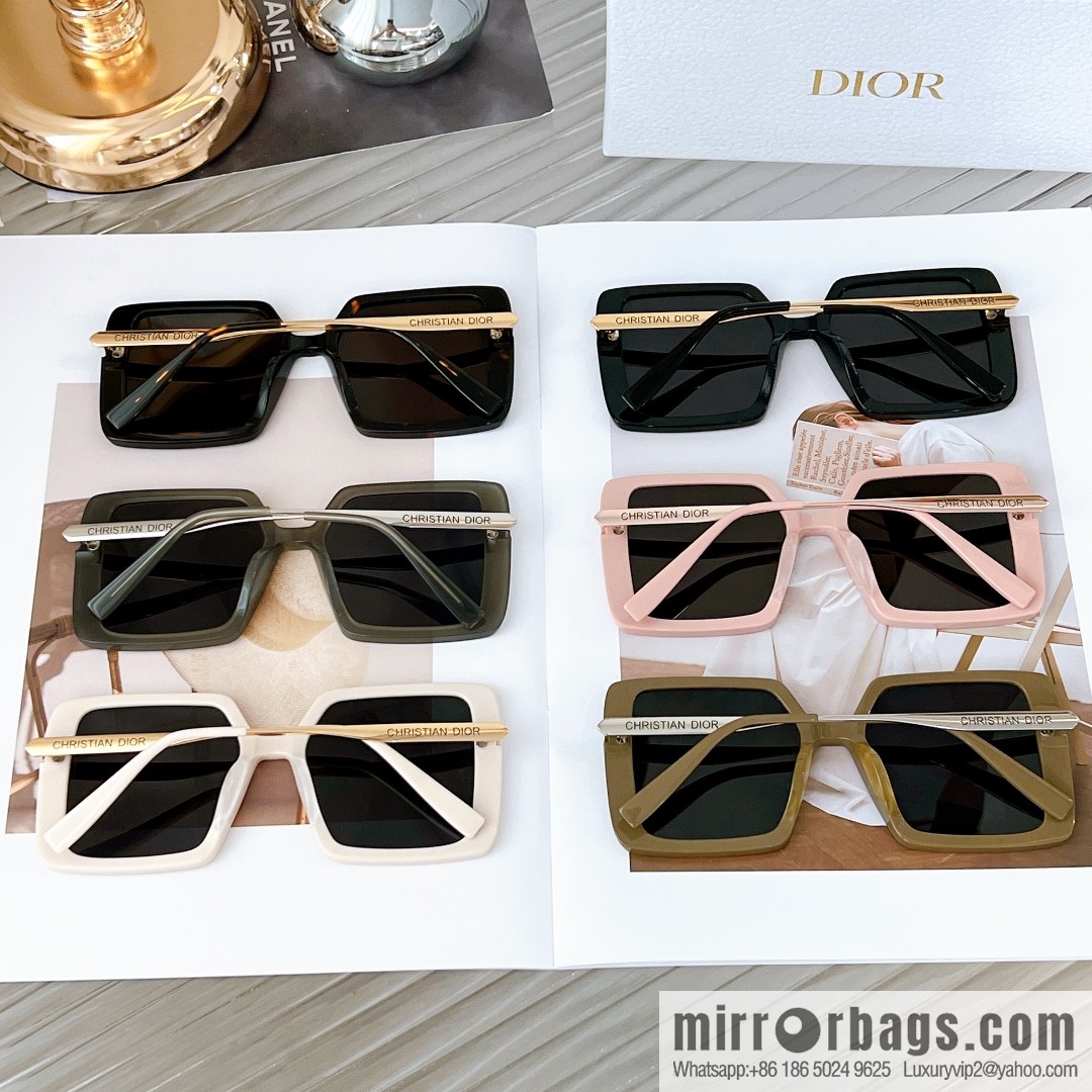 Dior square versatile unisex sunglasses