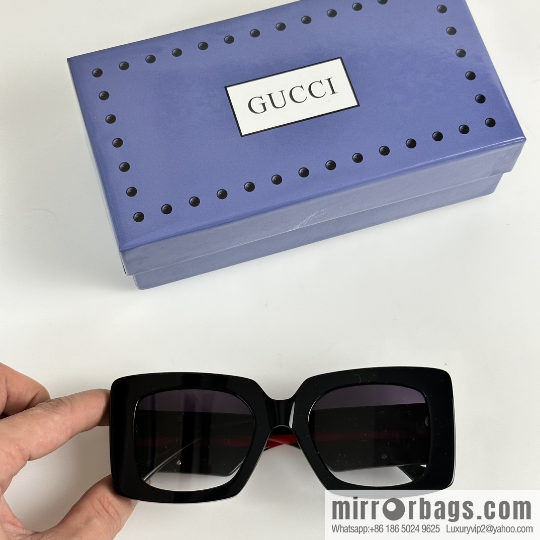 GUCCI Gucci Ancient Method Bamboo Double Glogo Ladies Sunglasses