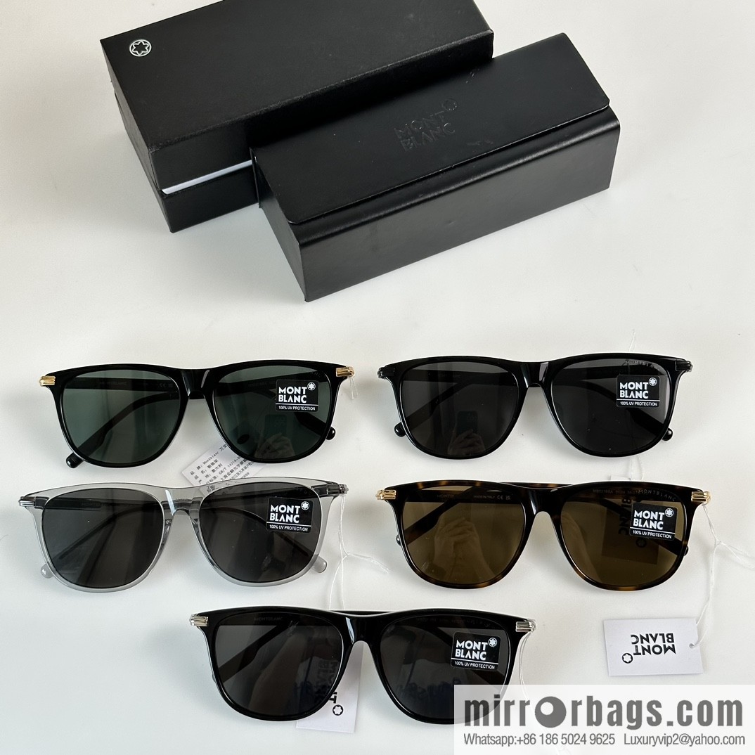 MONTBLANC Montblanc square unisex sunglasses