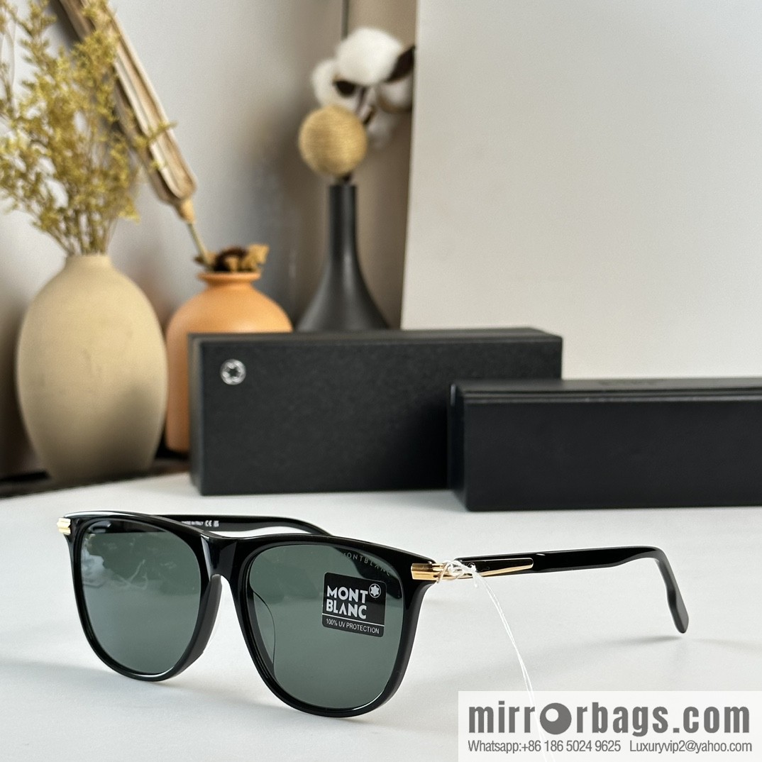 MONTBLANC Montblanc square unisex sunglasses
