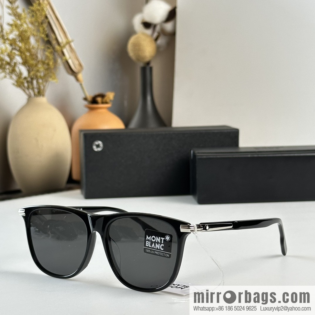 MONTBLANC Montblanc square unisex sunglasses
