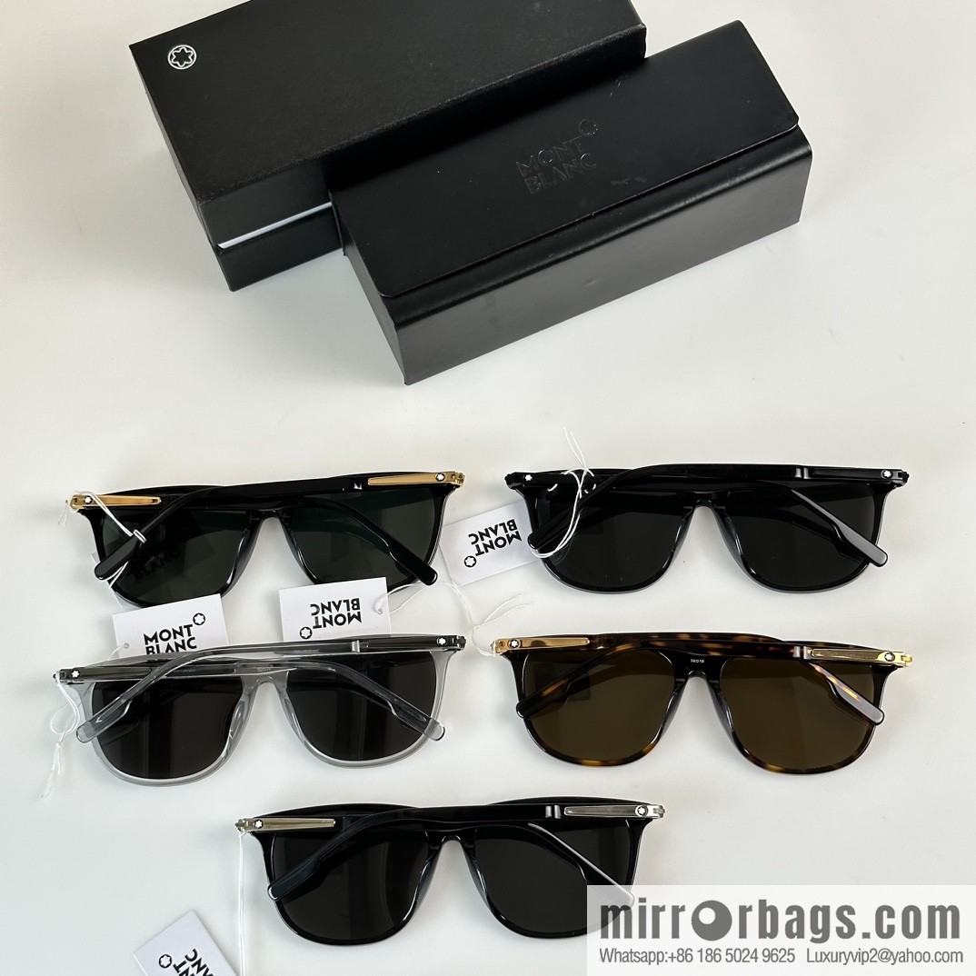 MONTBLANC Montblanc square unisex sunglasses