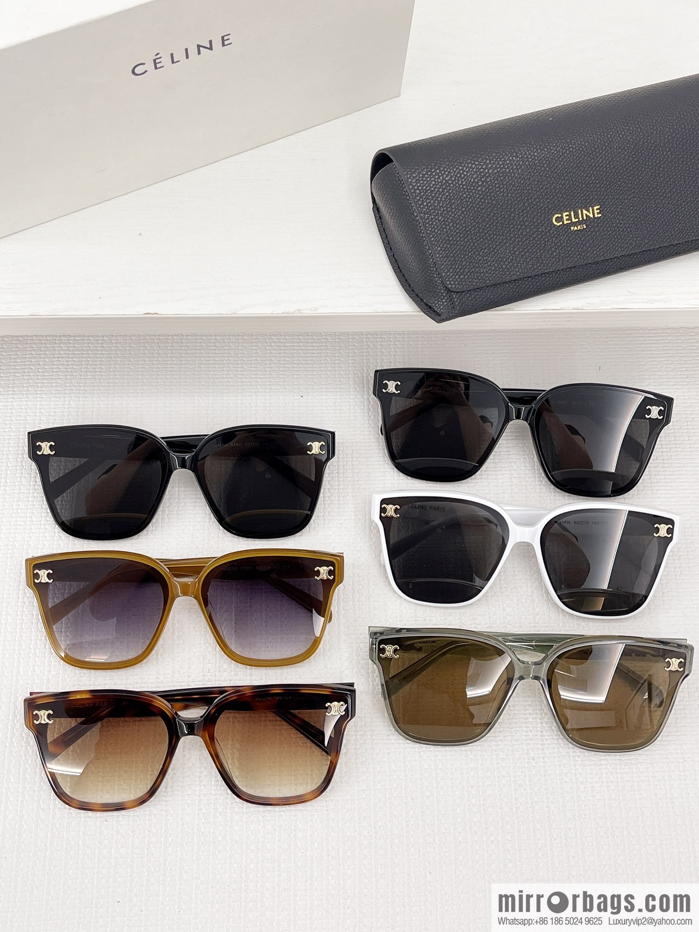 CELINE logo decoration women's sunglasses