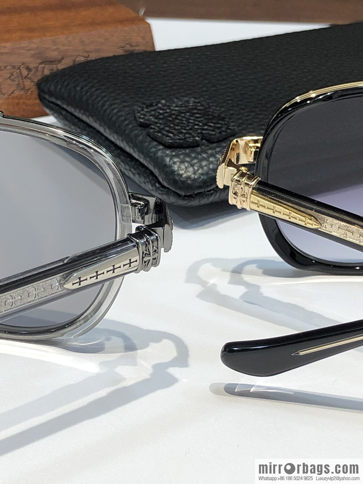 CHROME HEART American retro toad sunglasses